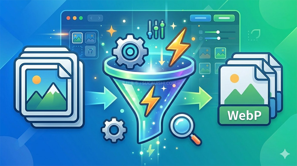 图片压缩与格式转换工具清单|AVIF WebP 批量压缩与元数据清理